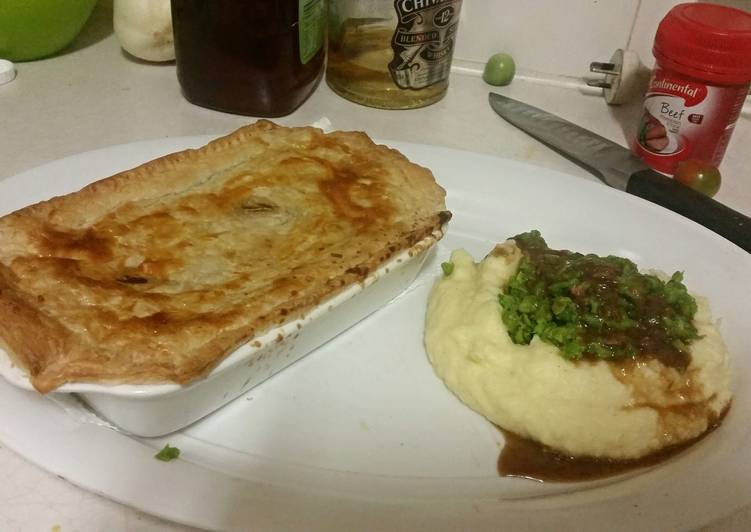 Simple Way to Prepare Perfect Steak n onion Pie