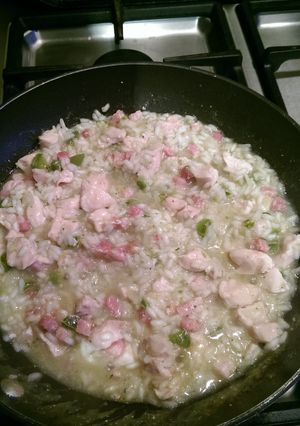 A picture of Family Favourite Chicken Risotto.