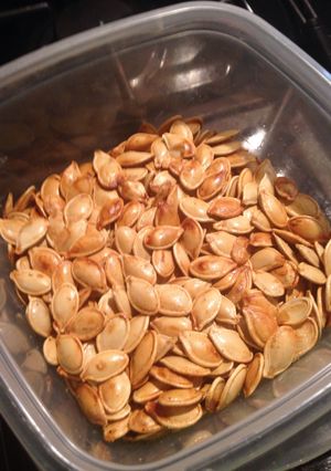 A picture of Pumpkin Seeds.
