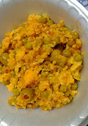 A picture of Barbecue rice.