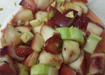 How to Make Perfect Nectarine Celery Salad