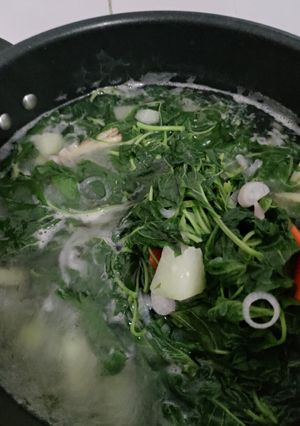 Foto resep Sayur Bening Bayam & Labu Siam