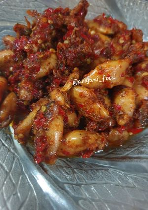 Foto resep Baby cumi pedas gila
