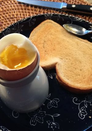 A picture of Instant Pot Boiled Eggs - Hard or Soft.
