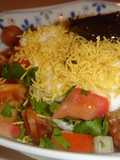 Mock Samosa Chaat