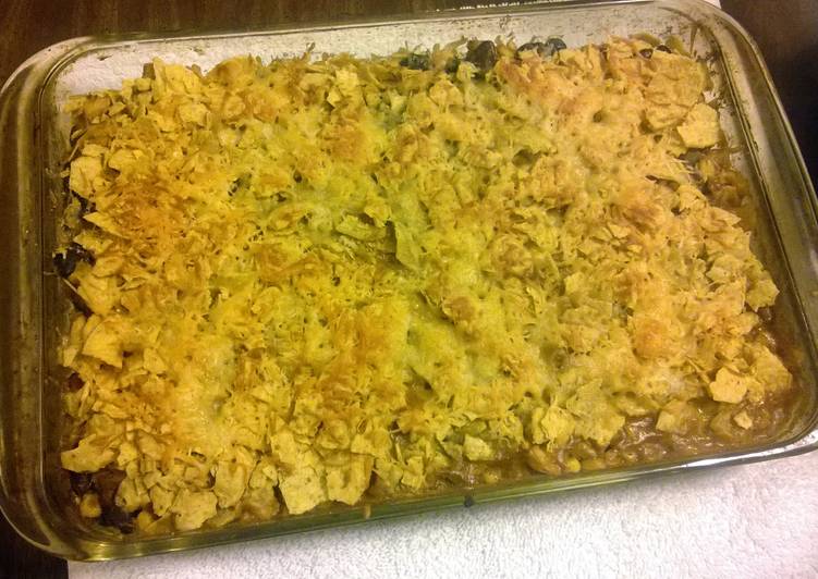 Steps to Prepare Super Quick Homemade Mexican Chicken Casserole