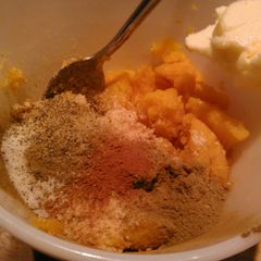 A picture of Butternut squash ravioli.