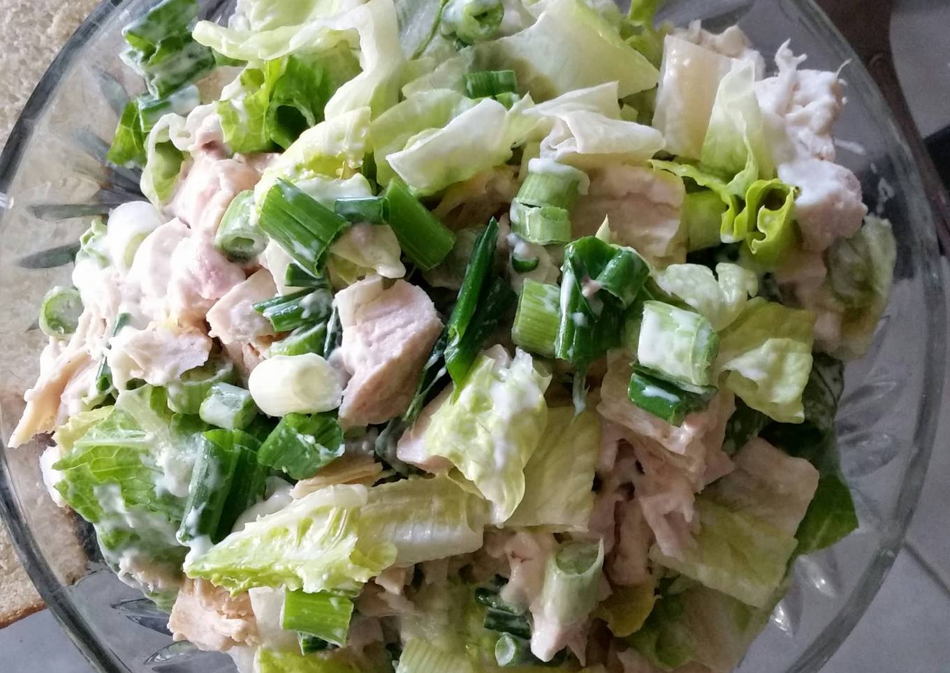 Green Chicken Salad