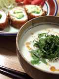 Potage-style Cold Tofu Miso Soup In Just A Minute!