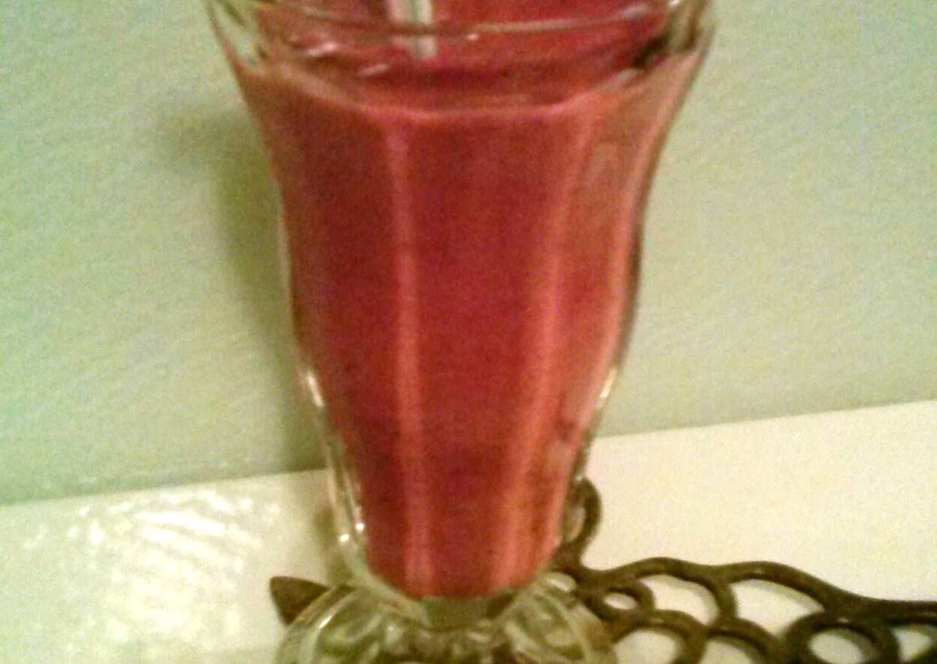 Nathaniel's Raspberry-Lemonade Smoothie