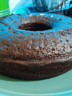 Una foto de Budín de chocolate fácil y rápido