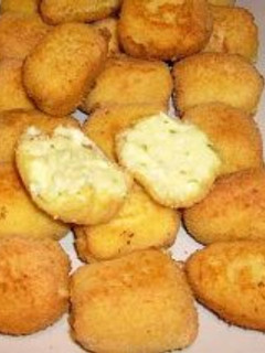 Una foto de Croquetas de pollo con arroz