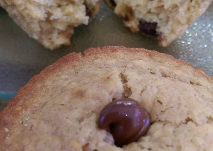 Recipe of Homemade Lunchboxbunch's Chocolate Chip Muffins