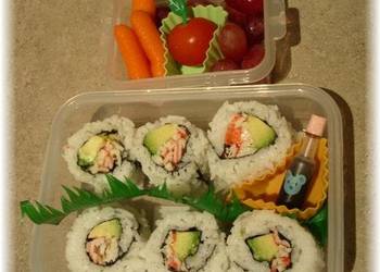 Easiest Way to Prepare Tasty California Rolls with Imitation Crab Flakes
