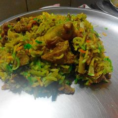 A picture of World's Best Mutton Biryani!.