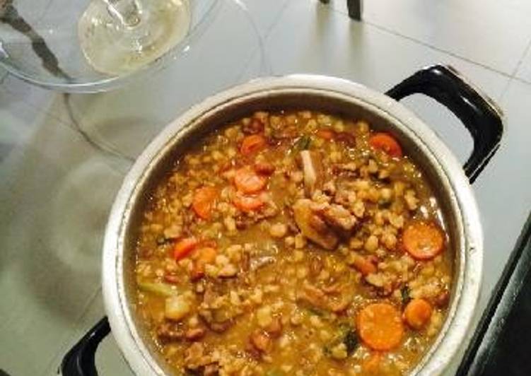 Recipe of Any-night-of-the-week Samp and beans with beef and veggies