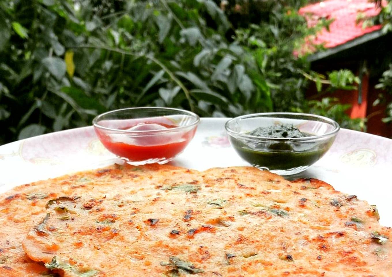 Rice flour Cheela