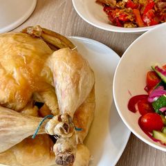 A picture of Easiest Salt Roasted Chicken.