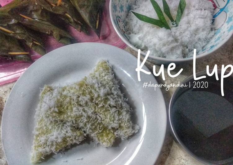 resep cara mengolah Kue Lupis Mini