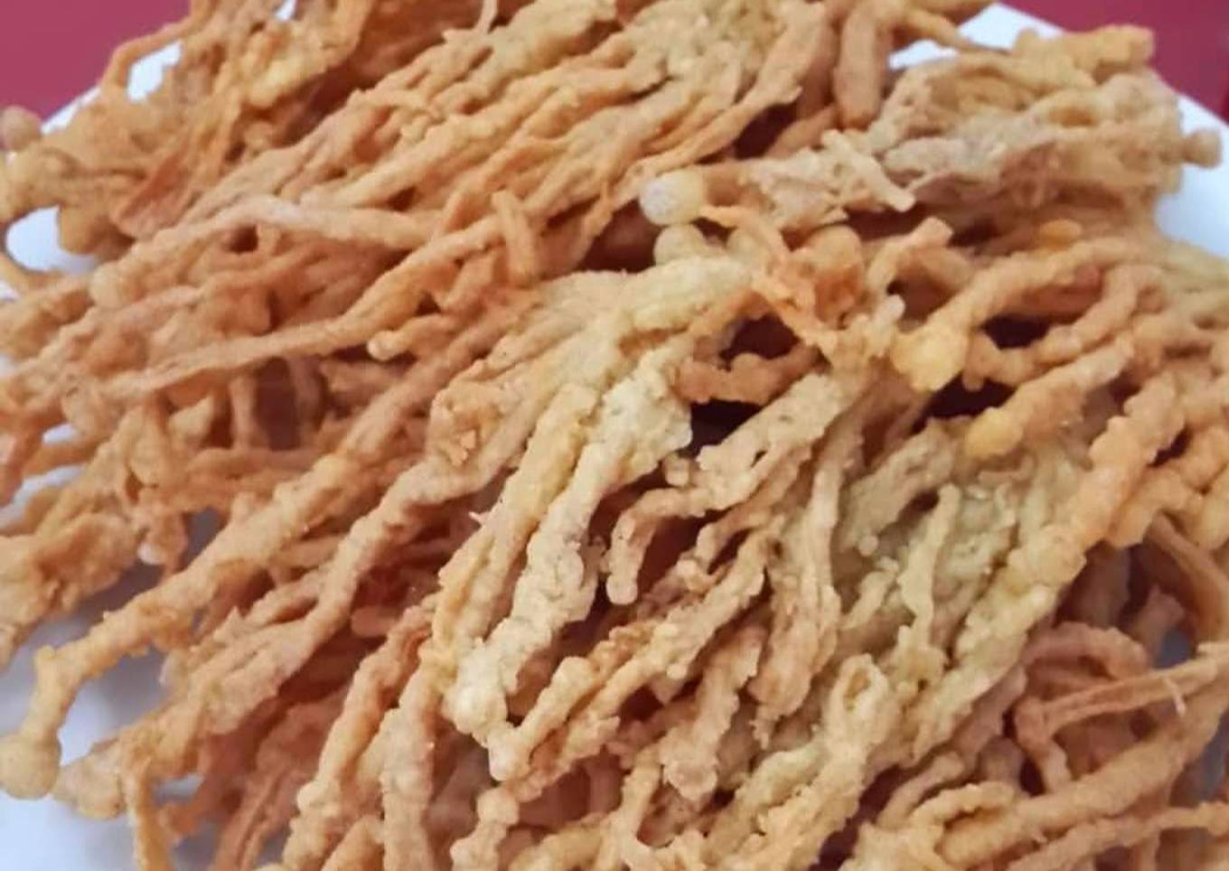 Jamur Enoki Goreng