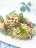 Anchovies and Basils Pasta