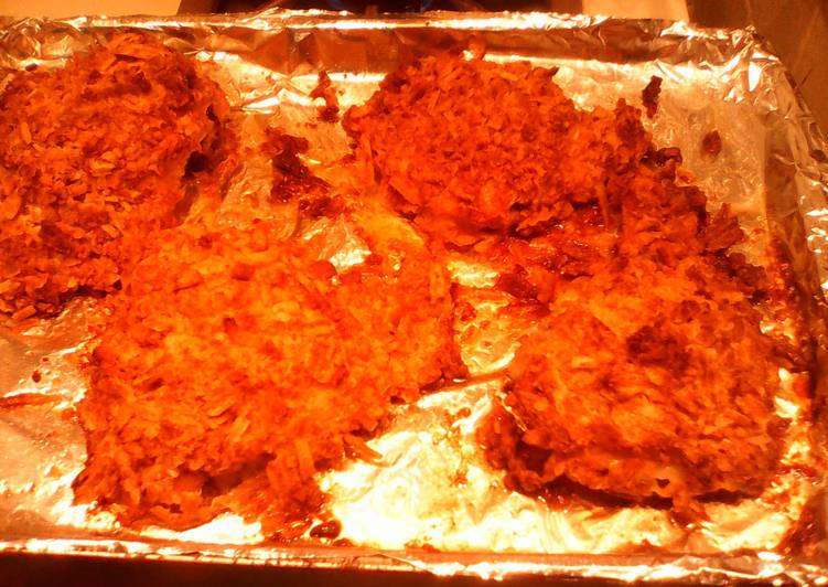 Steps to Make Quick Baked Fried Chicken
