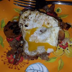 A picture of Breakfast hang over cure!!.
