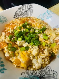Gambar Telur Goreng Tomato Bersama Tofu