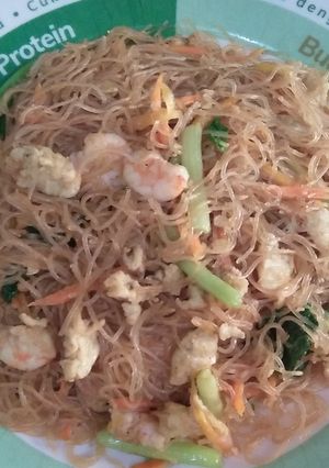 Foto resep Bihun goreng udang