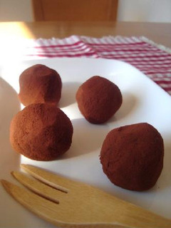 A picture of Full of Chocolate Sweet Potato Truffle.