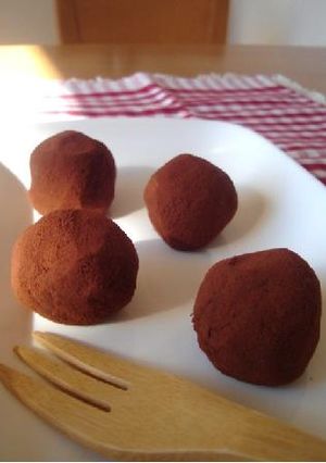 A picture of Full of Chocolate Sweet Potato Truffle.