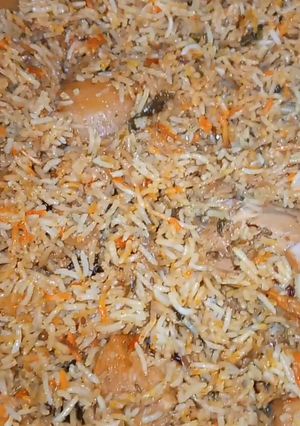 A picture of Simplest Chicken Biryani.