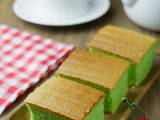 Pandan Ogura Cake