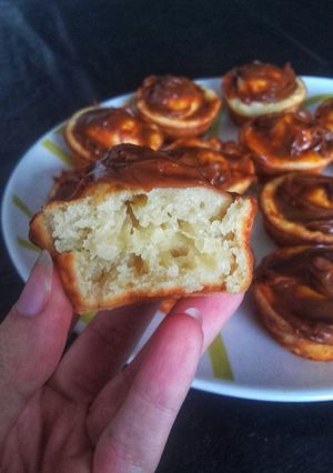 Una foto de Mini muffins de manzana