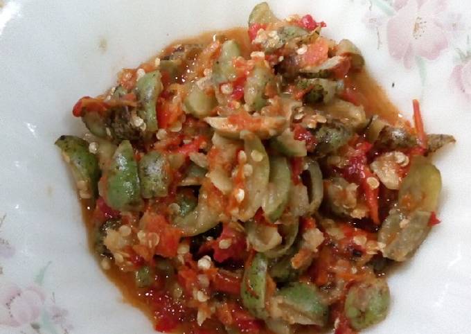 Sambal penyet gandaria