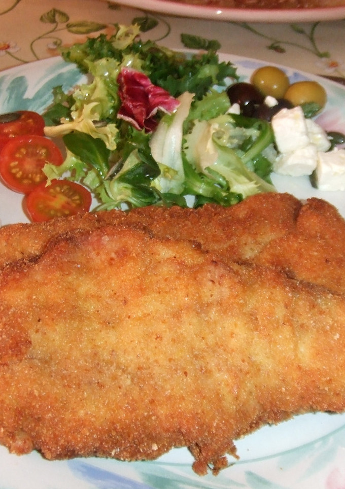 Una foto de Milanesas de merluza al limón