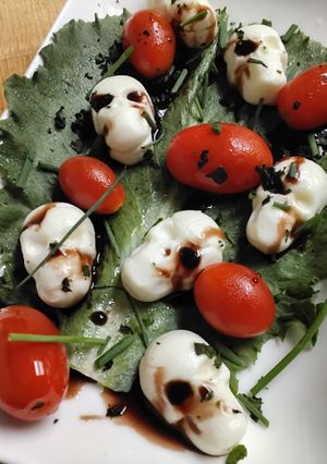 A picture of Frightful Caprese Salad.