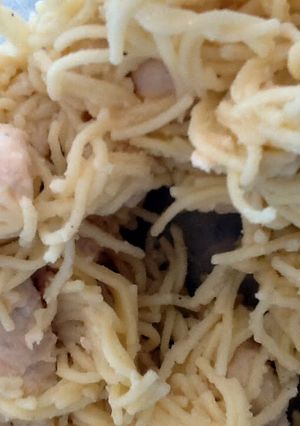 A picture of Alfredo Sauce.