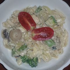 A picture of Saint Peter's pasta.