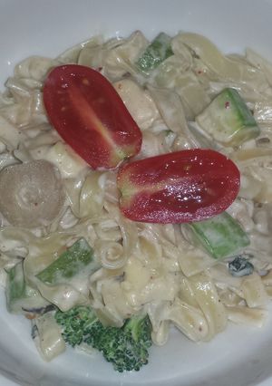 A picture of Saint Peter's pasta.