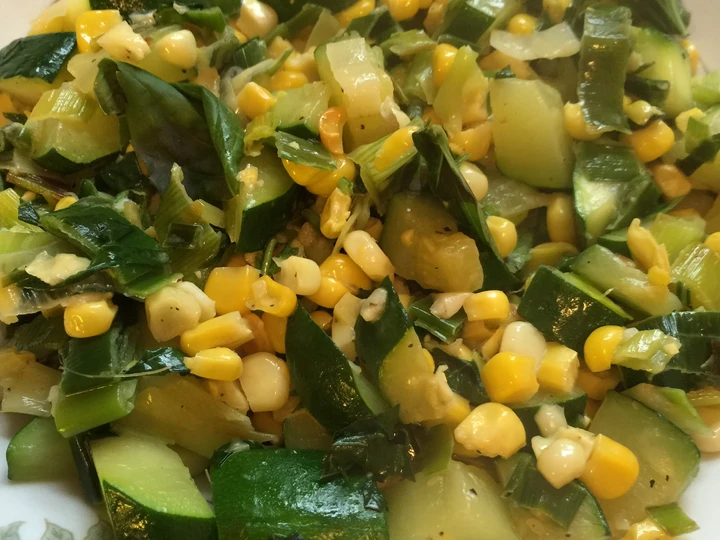 Easy Way Prepare Sautéed Zucchini And Corn which Delicious