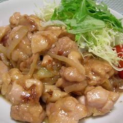 A picture of Easy Stir-Fried Chicken Thighs with Ginger.