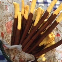 A picture of Simple Crunchy Pocky in a Bag.