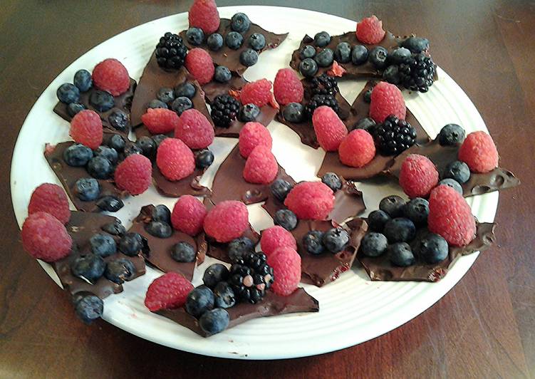 Recipe of Favorite Fresh Fruit Berrie Bark