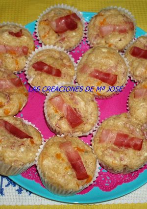 Foto principal de Cupcakes de bacon y queso