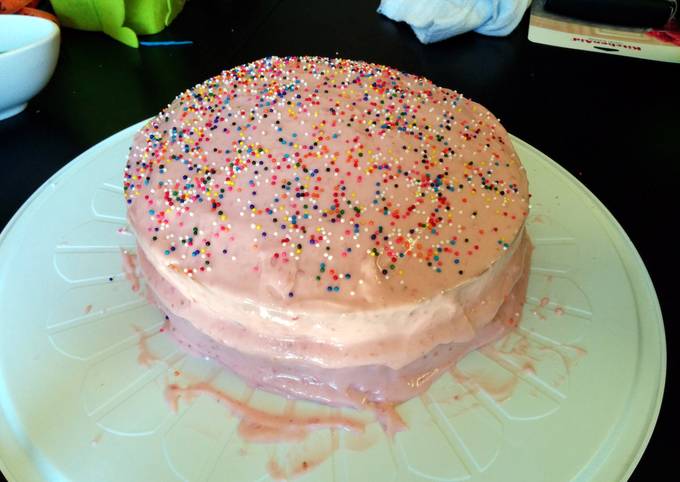 Easiest Way to Make Any-night-of-the-week The Strawberriest Strawberry Cake