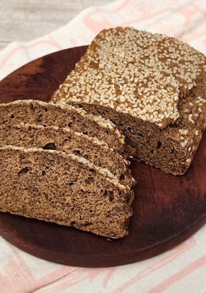 Una foto de 🍞 Pan rápido de trigo sarraceno y chía 🍞 Listo en 35 minutos!