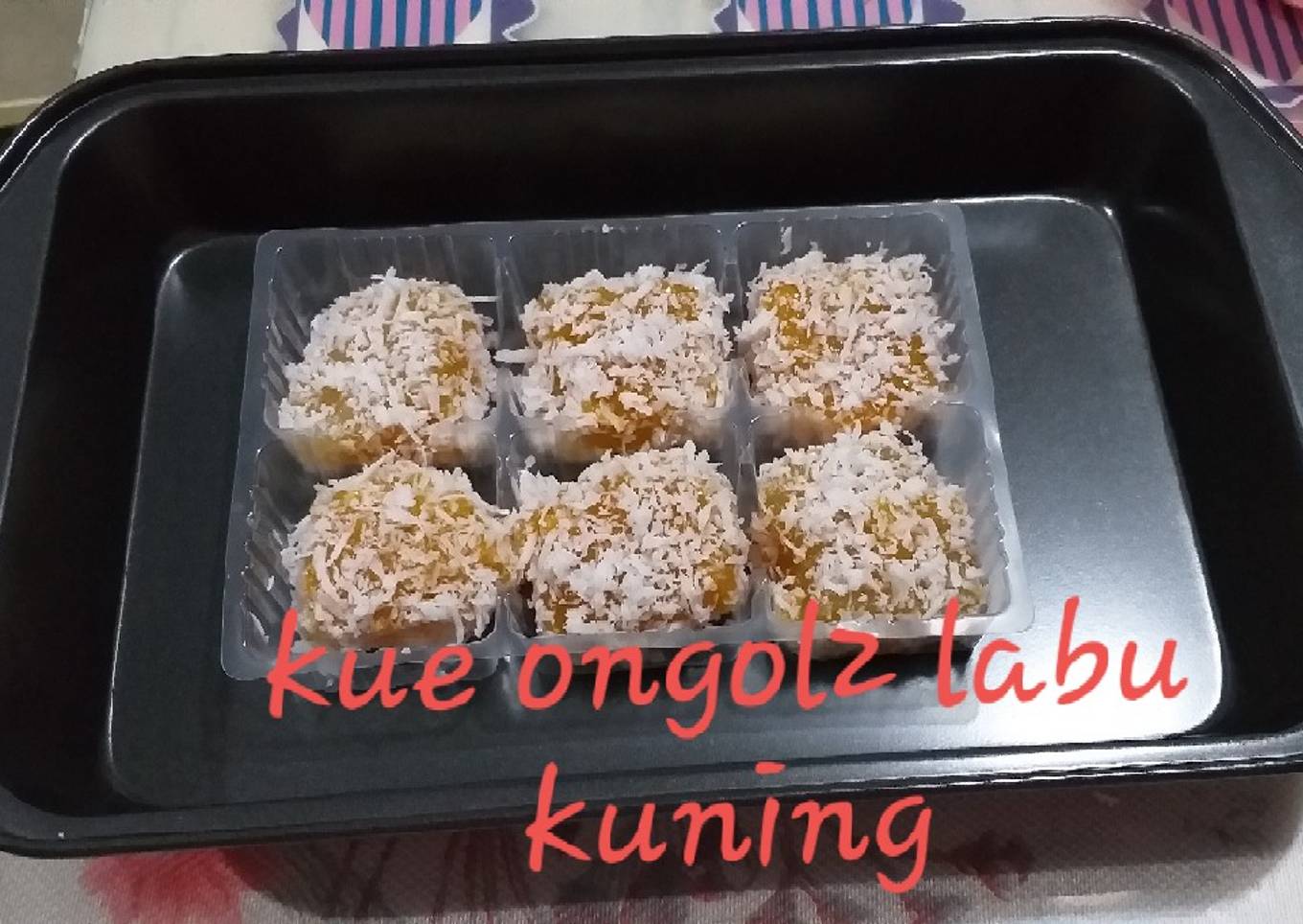 🌷Kue ongol ongol labu kuning ⚘