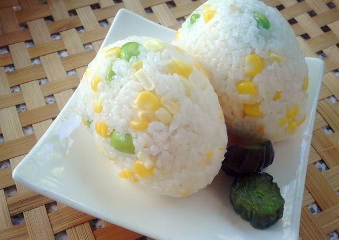 Rice with Corn&amp;Edamame