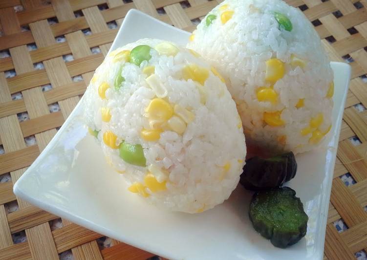 Simple Way to Make Ultimate Rice with Corn&amp;Edamame